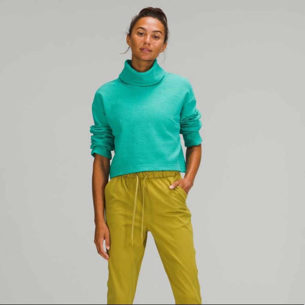 lululemon Ribbed Funnel Neck Pullover - Picture 5 of 6